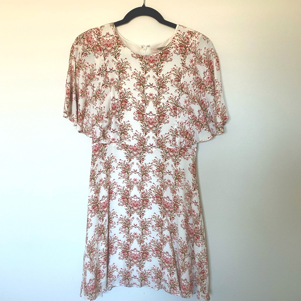 Forever 21 Floral Mini Dress with short sleeves